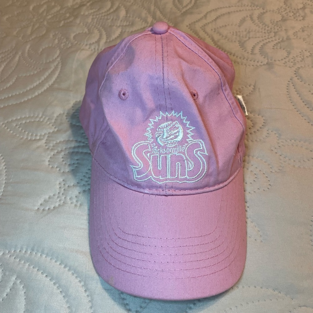 Pink Jacksonville Suns Baseball Cap